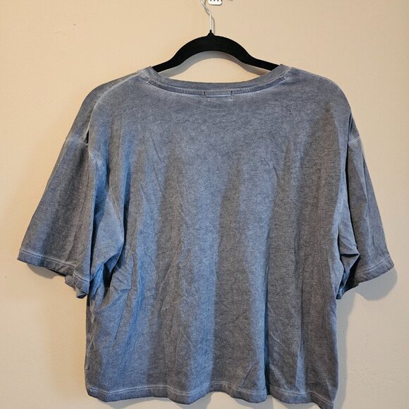 Zutter American Cowboy Women's Shirt Western Cowgirl Rodeo Large Crop Top - Picture 2 of 4